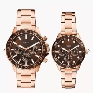 Brand New Fossil His and Hers Set